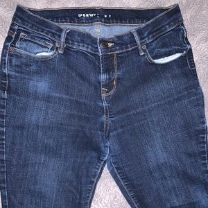 dark wash old navy jeans